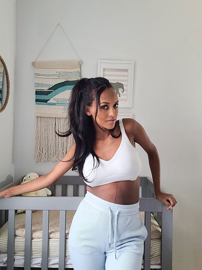 Hera: Goddess of Women, Maternity Bra in Periwinkle Blue