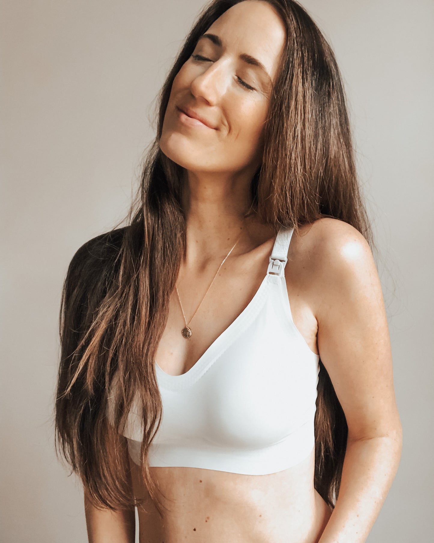 Hera: Goddess of Women, Maternity Bra in Periwinkle Blue